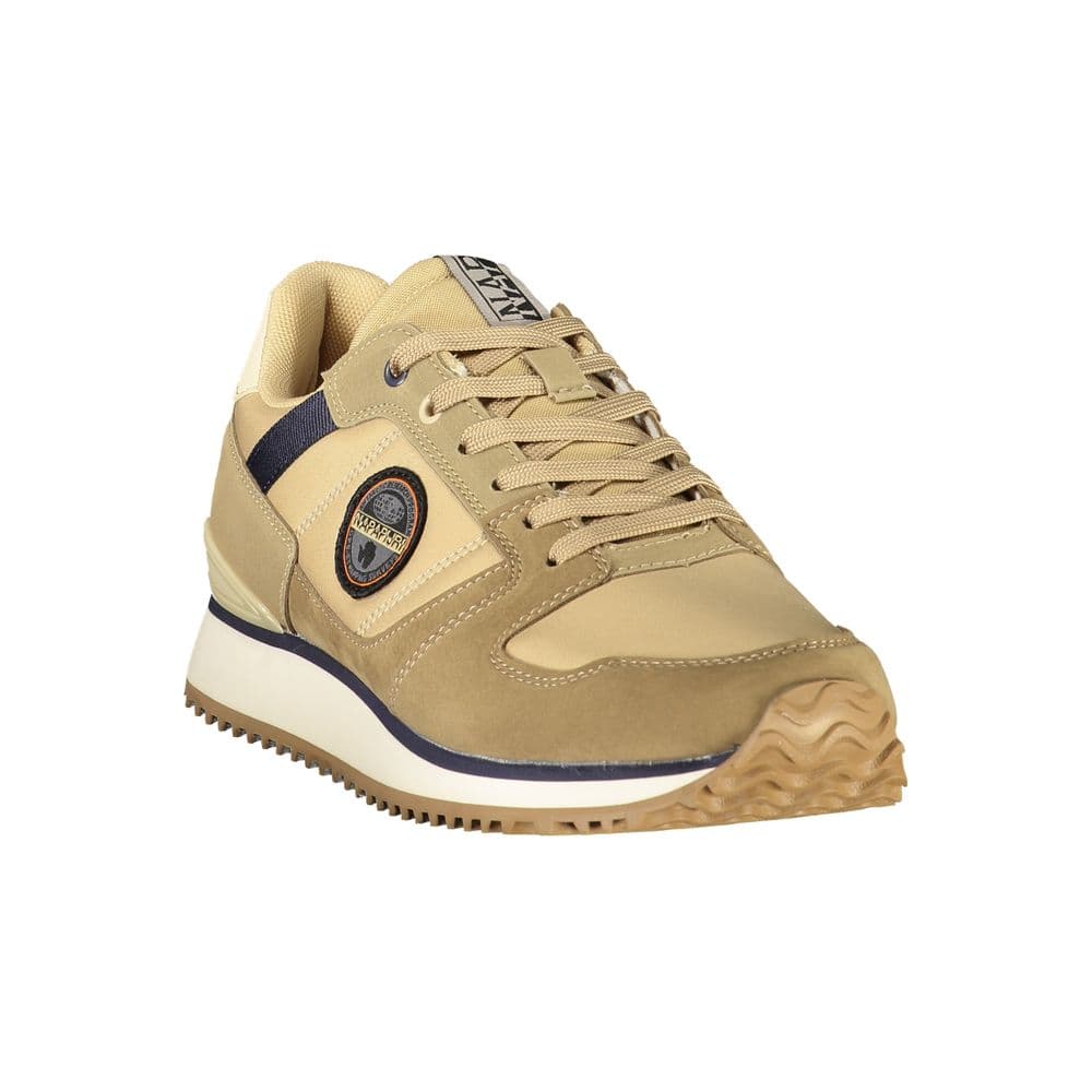 Napapijri Brown Polyurethane Men's Sneaker - 2