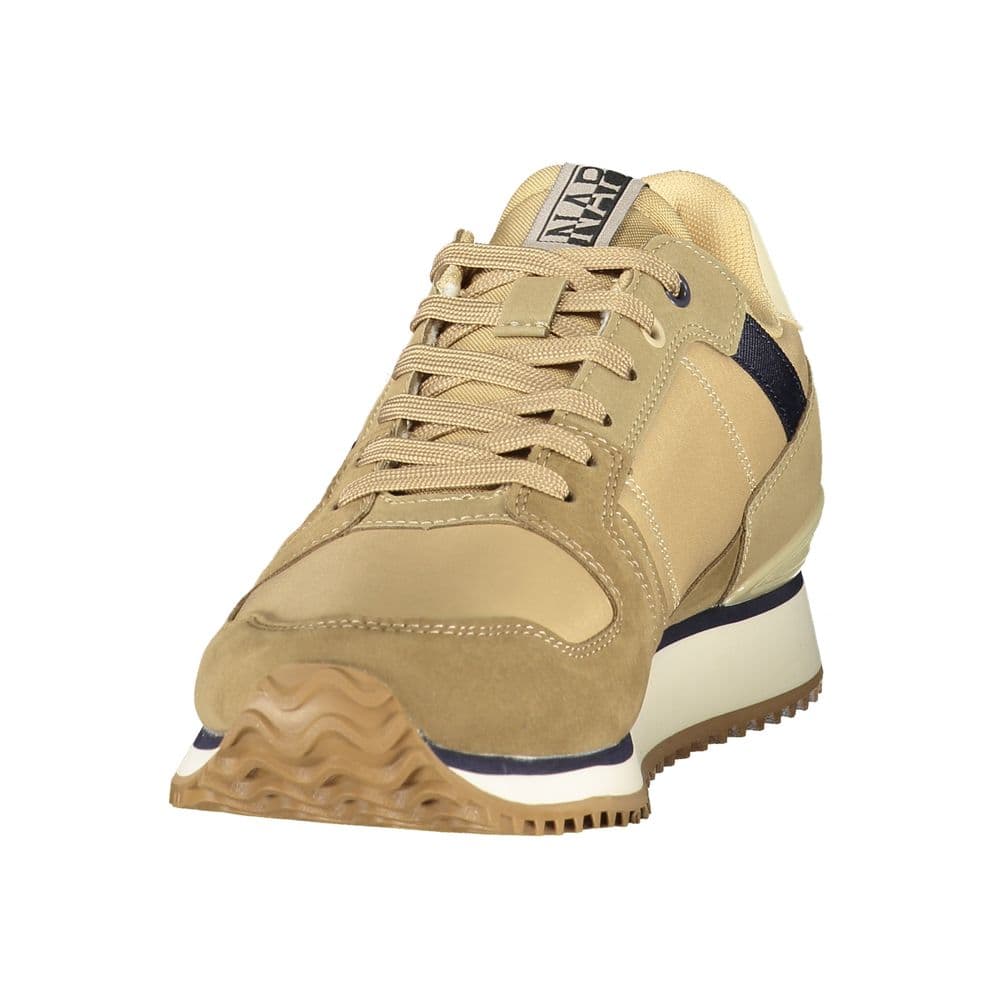 Napapijri Brown Polyurethane Men's Sneaker - 3