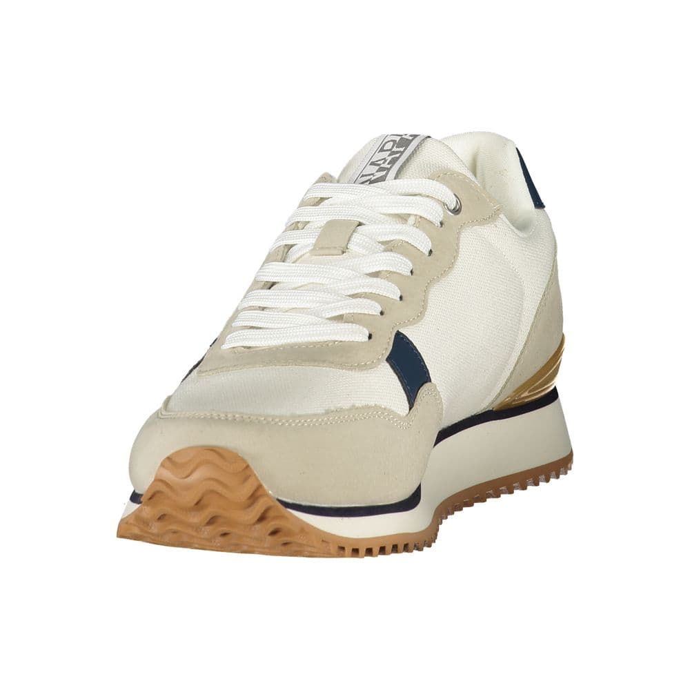 Napapijri White Polyester Men's Sneaker - 3