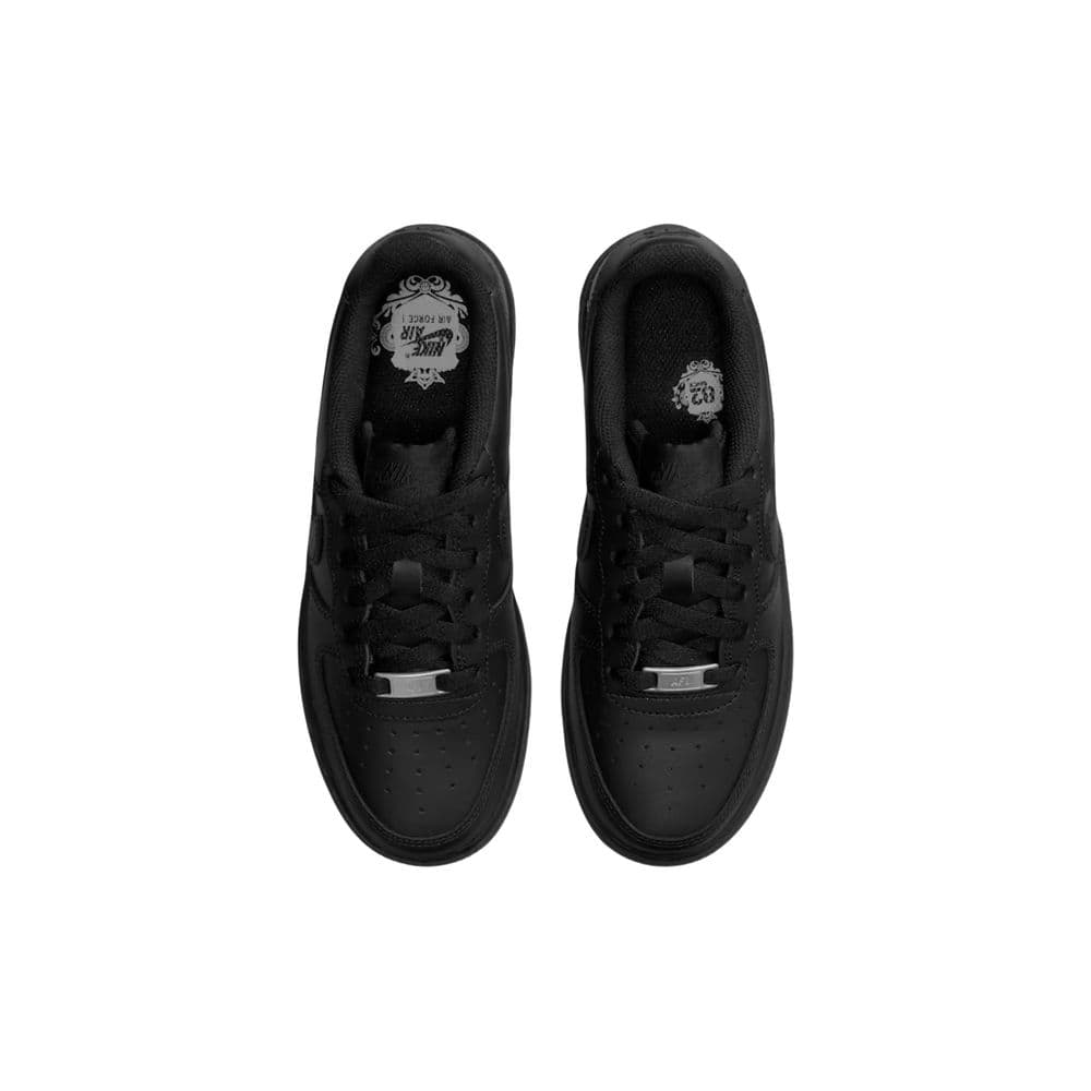 Nike Black Leather Low Top Sneakers - 2