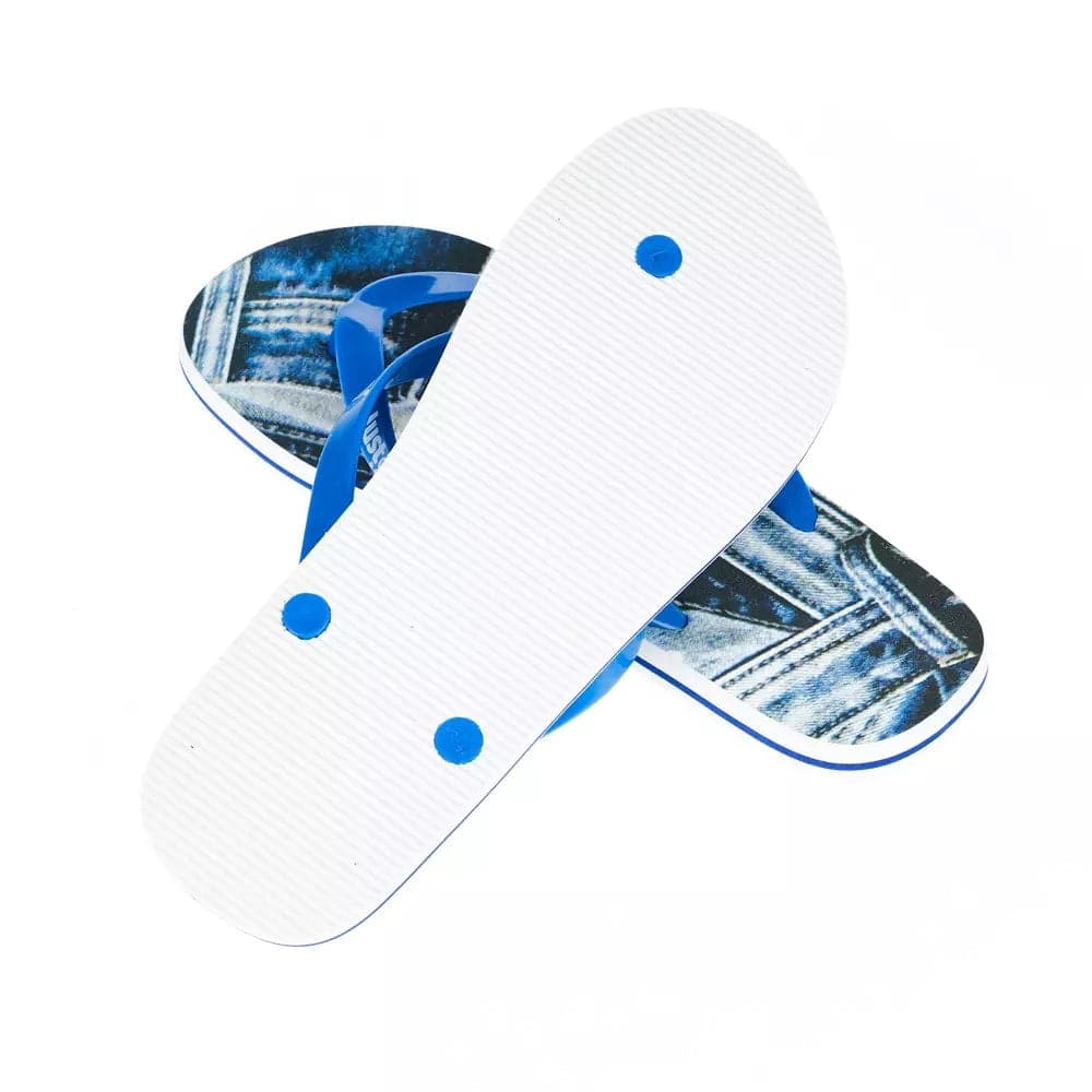 Just Cavalli Light Blue EVA Men Sandal - 5