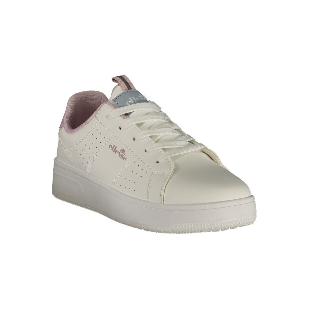 Ellesse White Polyurethane Women's Sneaker - 2