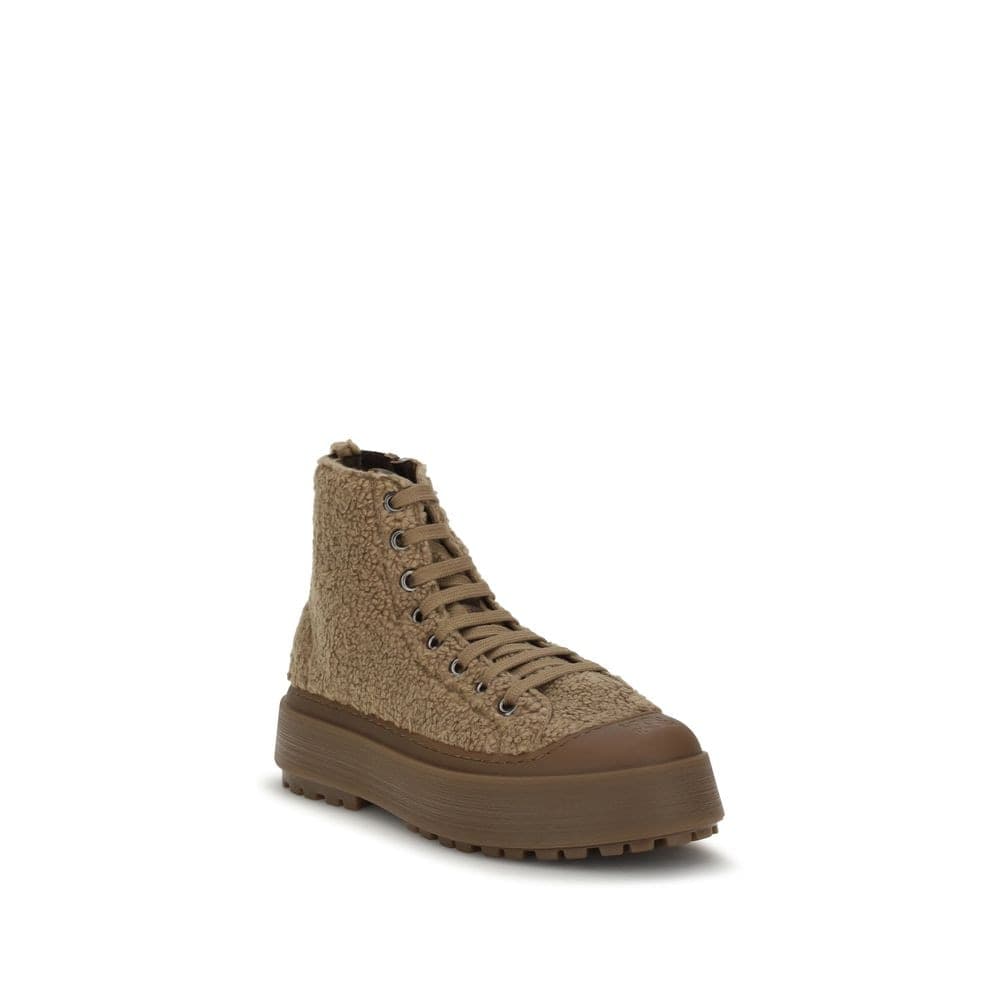 Casadei Brown Polyester Athletic Sneakers - 2