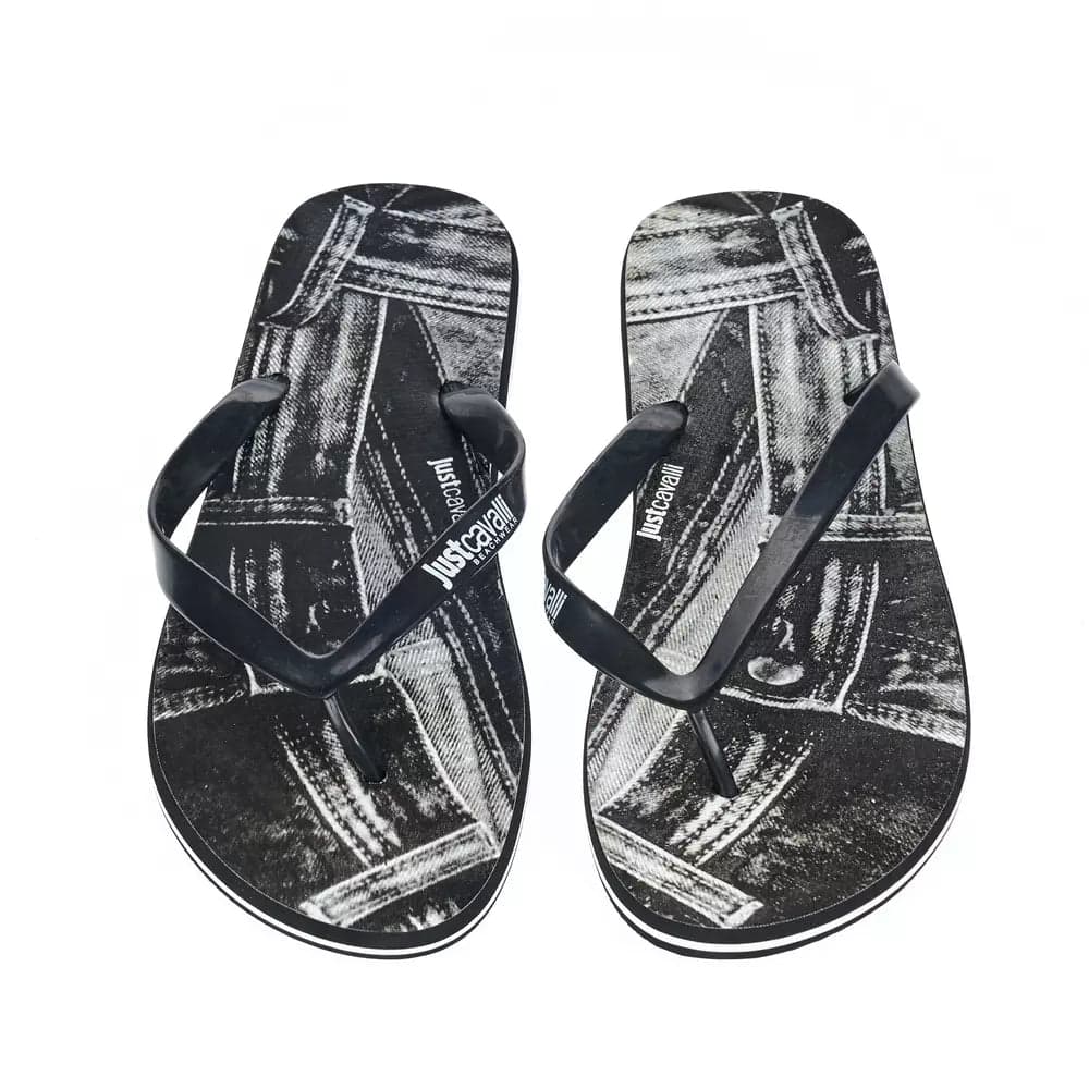Just Cavalli Black EVA Men's Sandal - 2