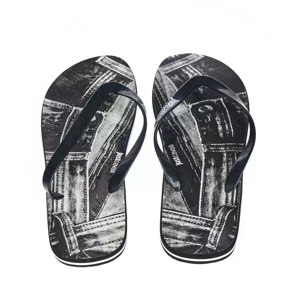 Just Cavalli Black EVA Men's Sandal - 4