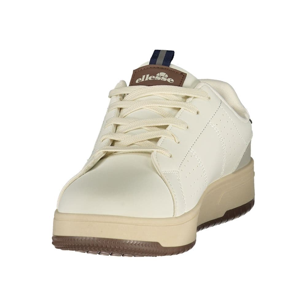 Ellesse White Polyurethane Men's Sneaker - 3
