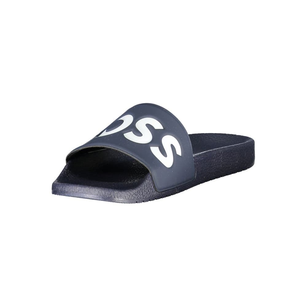Hugo Boss Blu Poliuretano Men Ciabatta - 3