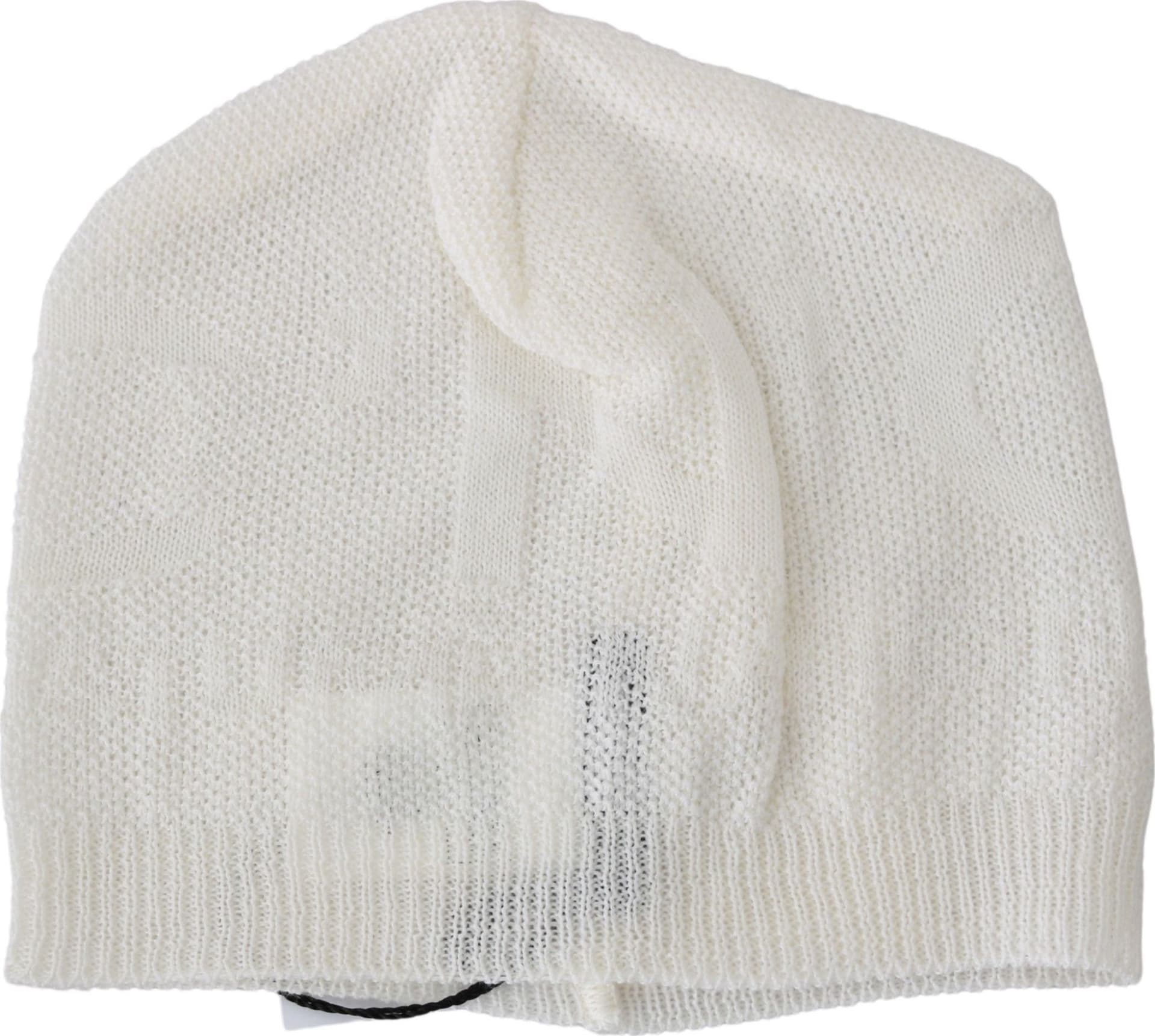 Costume National Beanie White Wool Blend Branded Hat - 3