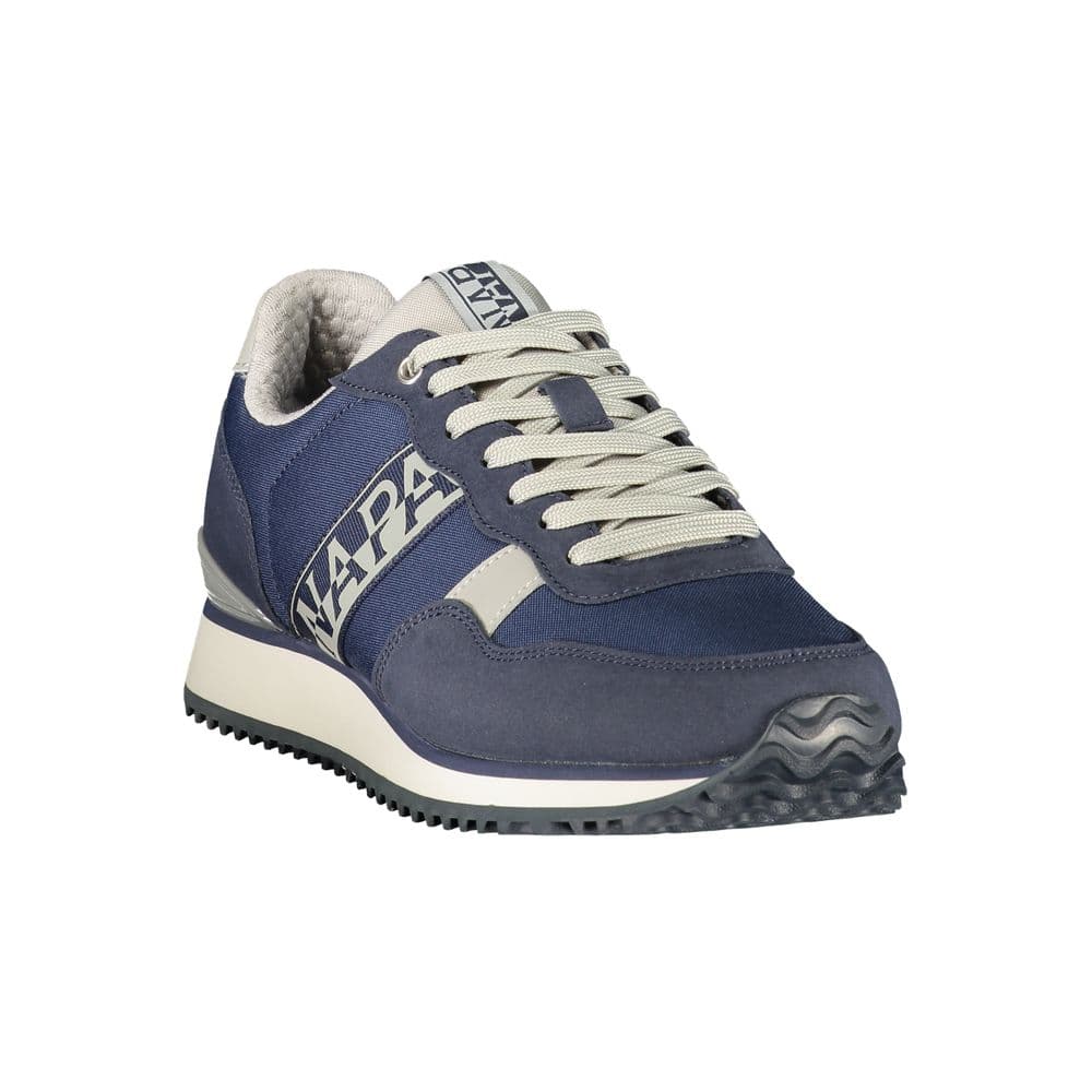 Napapijri Blue Polyurethane Men's Sneaker - 2