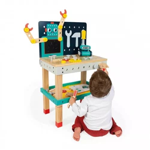 Banco da lavoro robot grande Janod Brico'Kids - 4