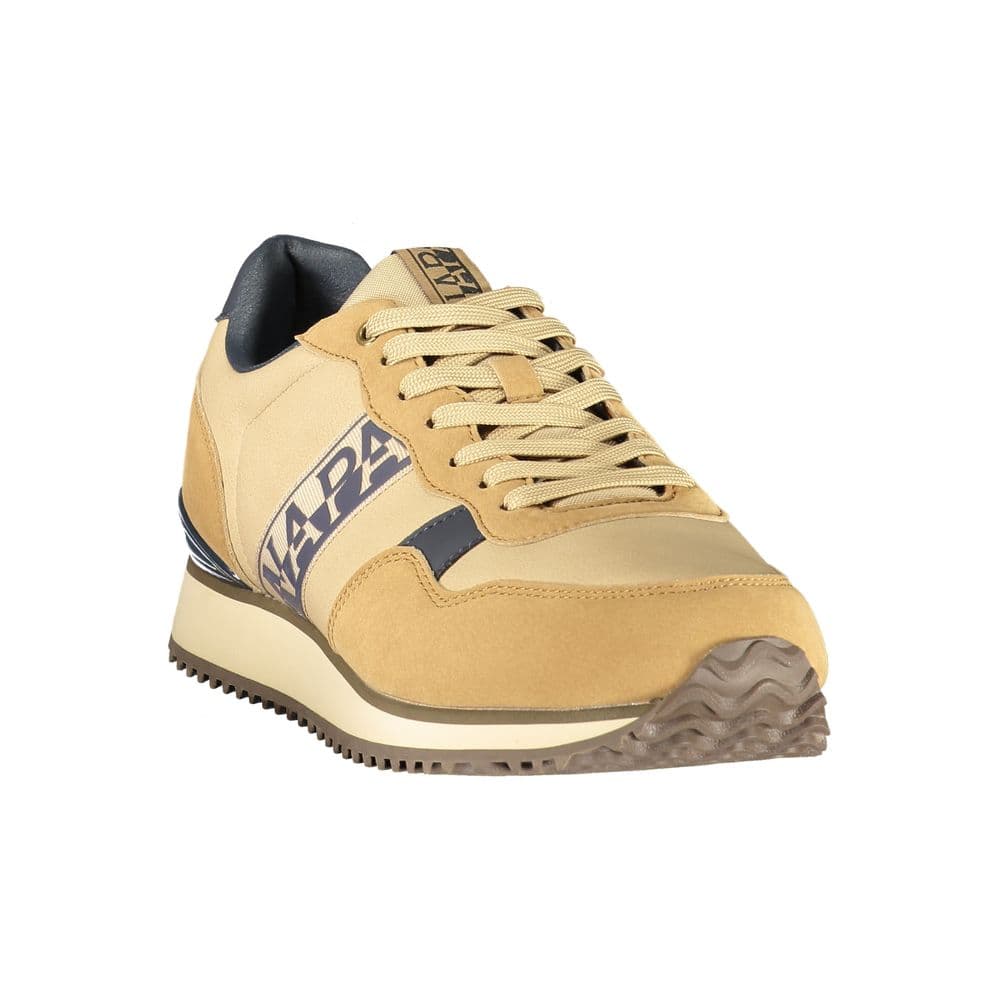 Napapijri Brown Fabric Men's Sneaker - 2