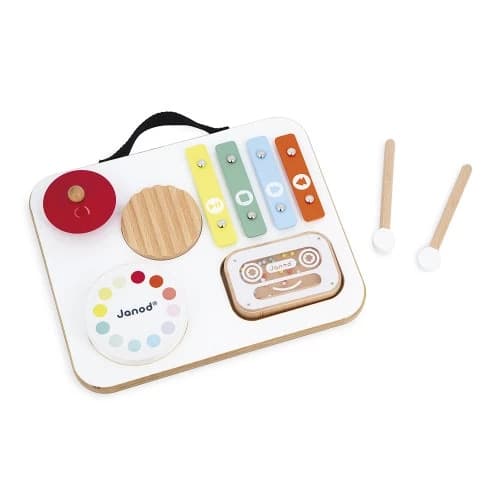 Tavolo musicale Baby Confetti Janod in Legno - 5