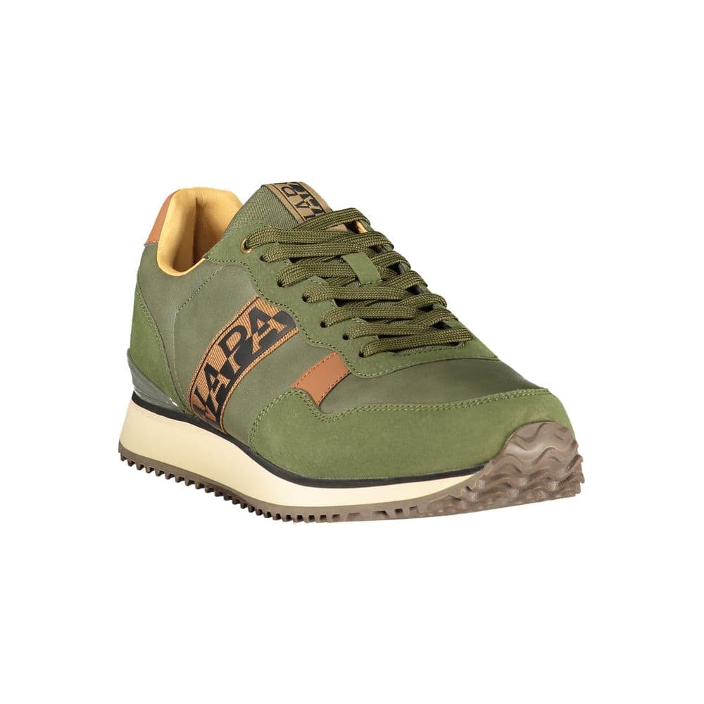 Napapijri Verde Polyester Mens Sneaker - 2