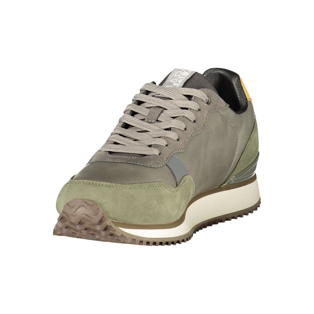 Napapijri Grey Polyester Men's Sneaker - 3