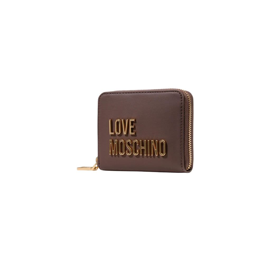 Love Moschino Brown Polyethylene Wallet - 3
