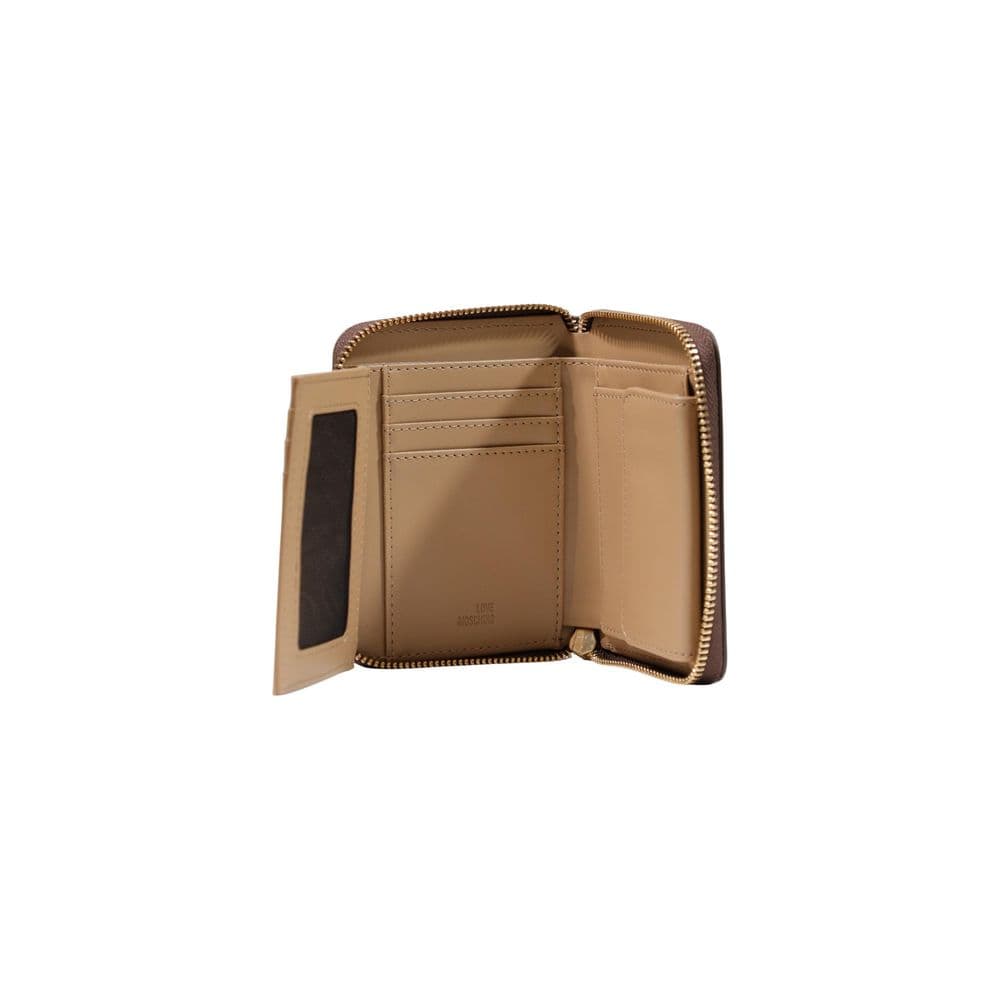 Love Moschino Brown Polyethylene Wallet - 5
