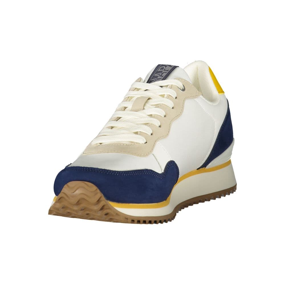 Napapijri White Polyester Men's Sneaker - 3