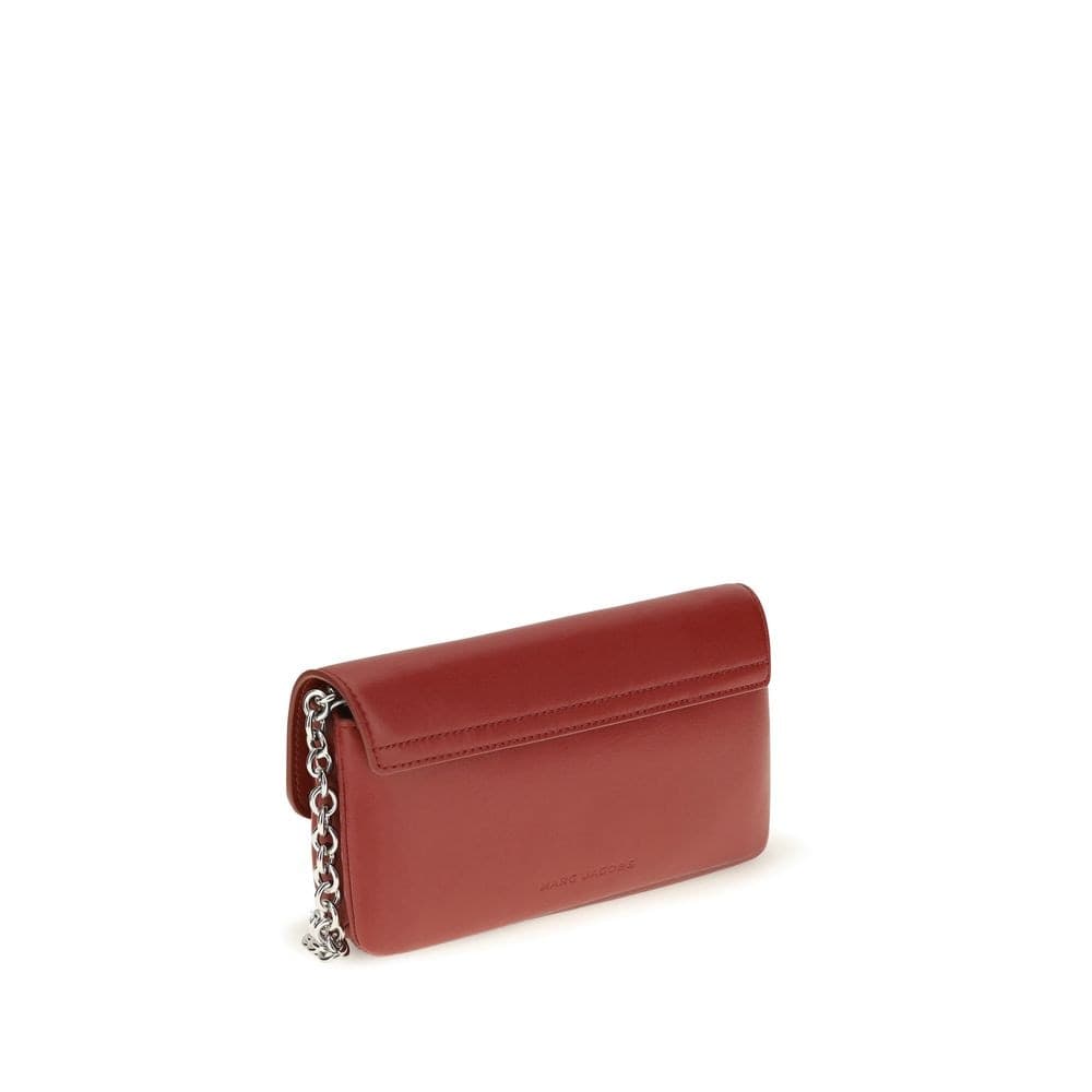 Marc Jacobs Red Calf Leather Bos Taurus Shoulder Bag - 3