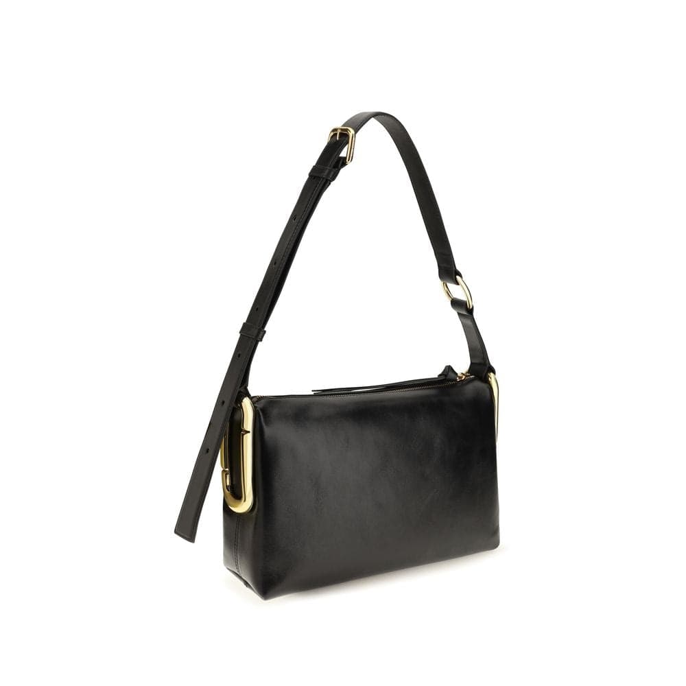 Marc Jacobs Black Calf Leather Bos Taurus Shoulder Bag - 3