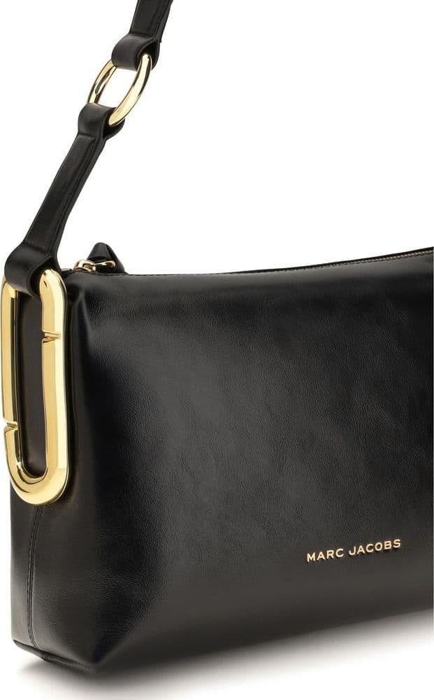 Marc Jacobs Black Calf Leather Bos Taurus Shoulder Bag - 4