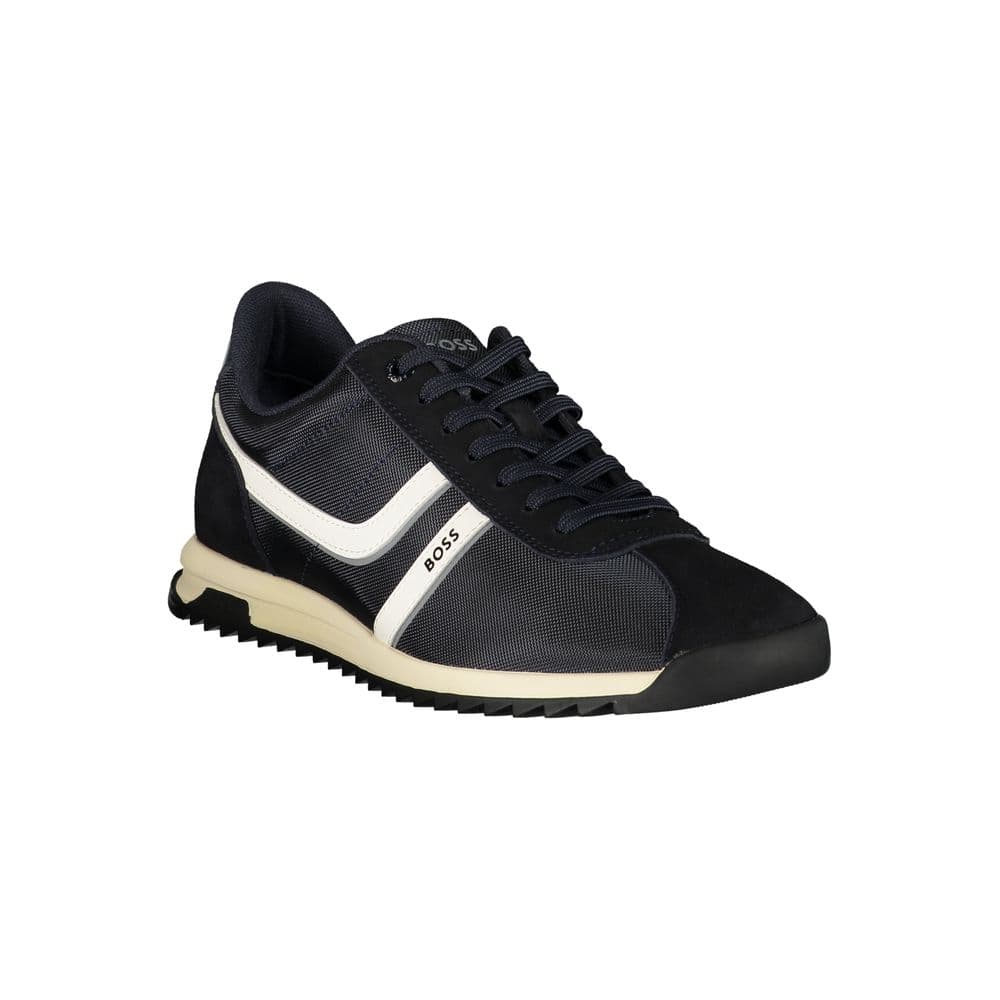 Hugo Boss Blue Polyurethane Men's Sneaker - 2