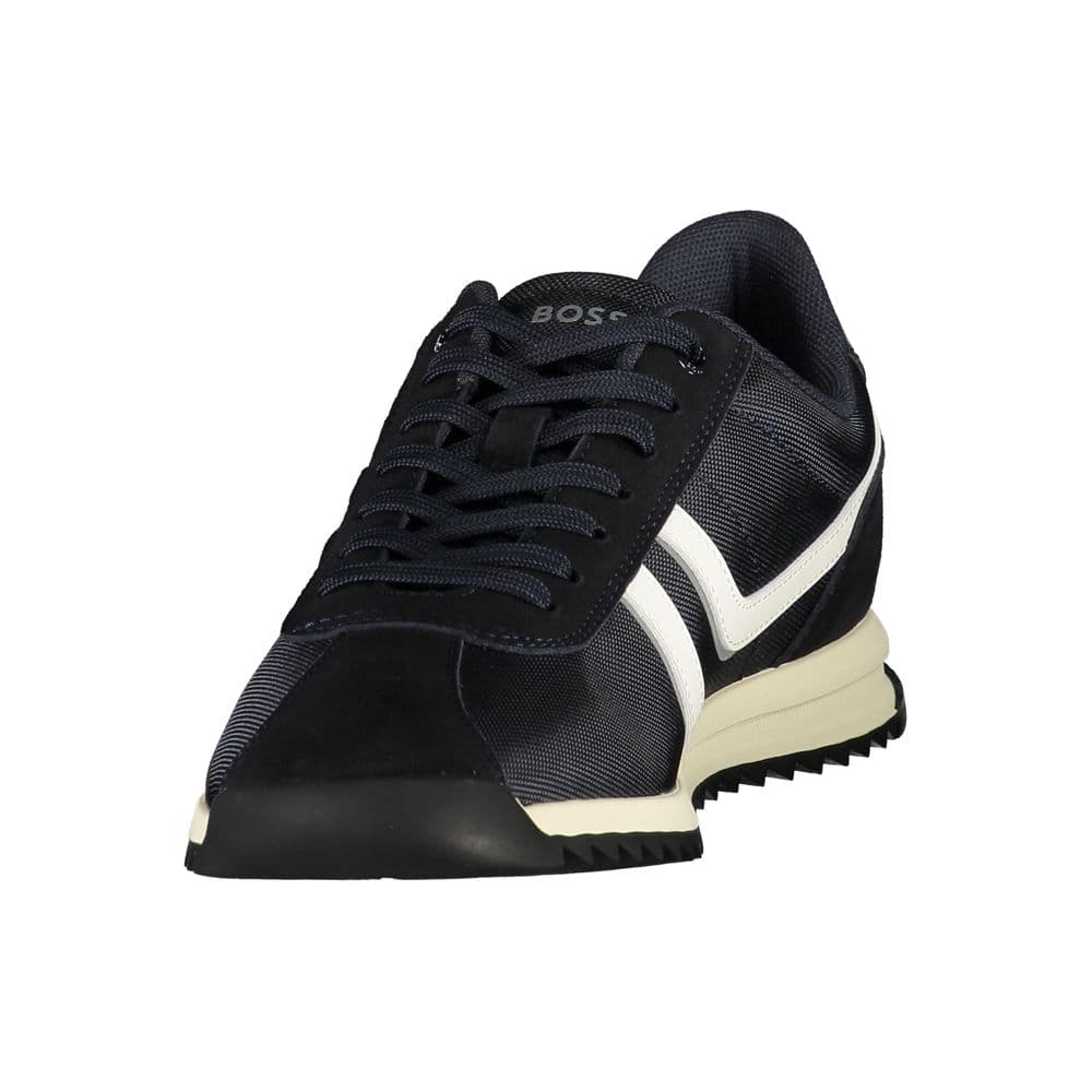 Hugo Boss Blue Polyurethane Men's Sneaker - 3