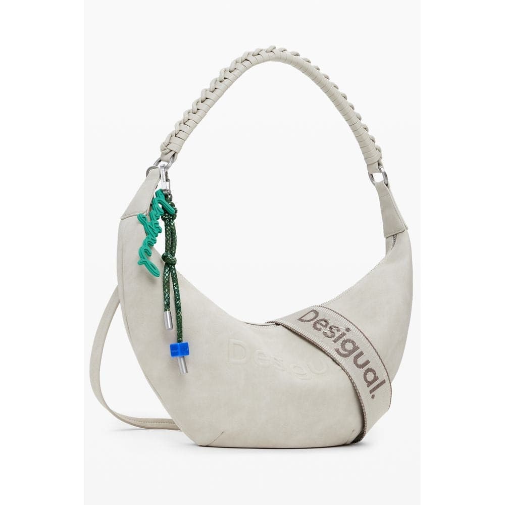 Desigual Beige Polyurethane Women's Handbag - 2