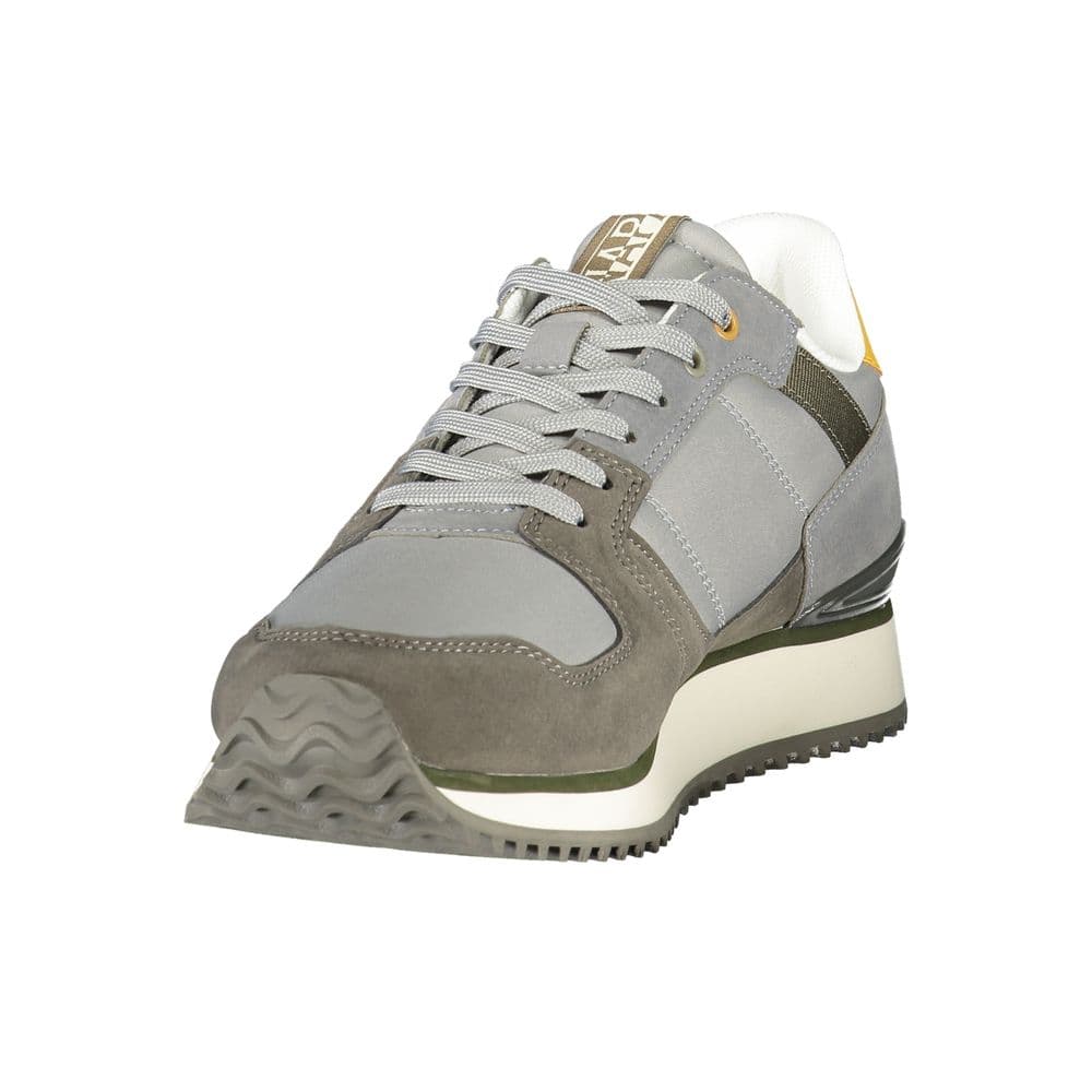 Napapijri Gray Polyester Men's Sneaker - 3