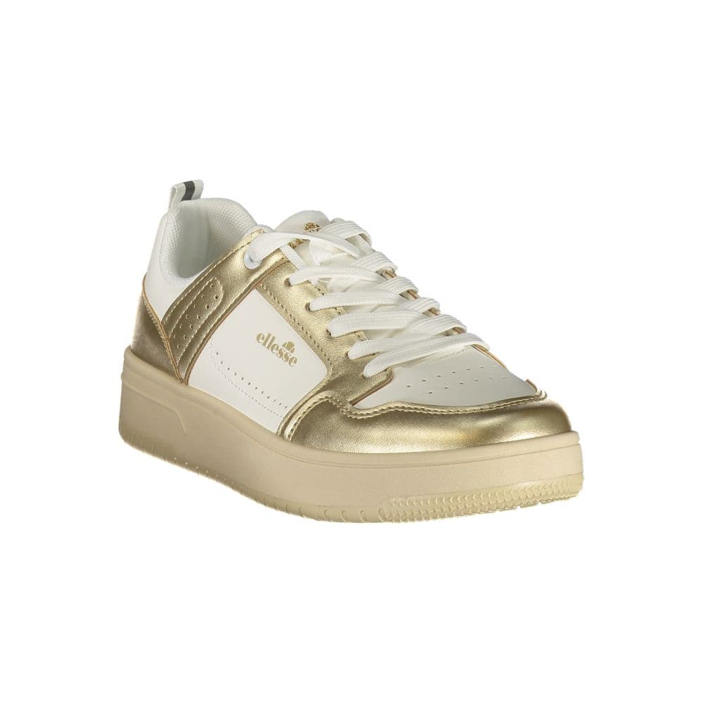 Ellesse White Polyurethane Women's Sneakers - 2