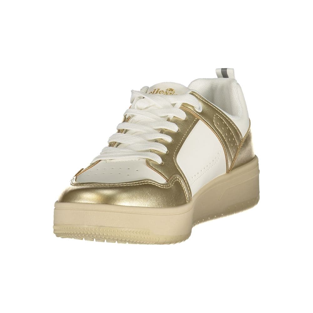 Ellesse White Polyurethane Women's Sneakers - 3
