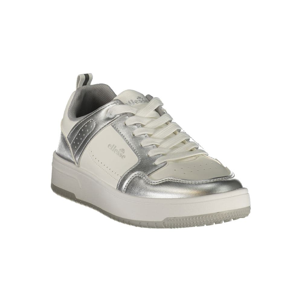Ellesse Bianco Polyurethane Women's Sneaker - 2