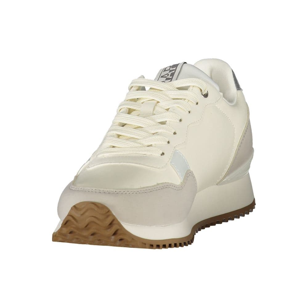 Napapijri White Polyester Womens Sneaker - 3