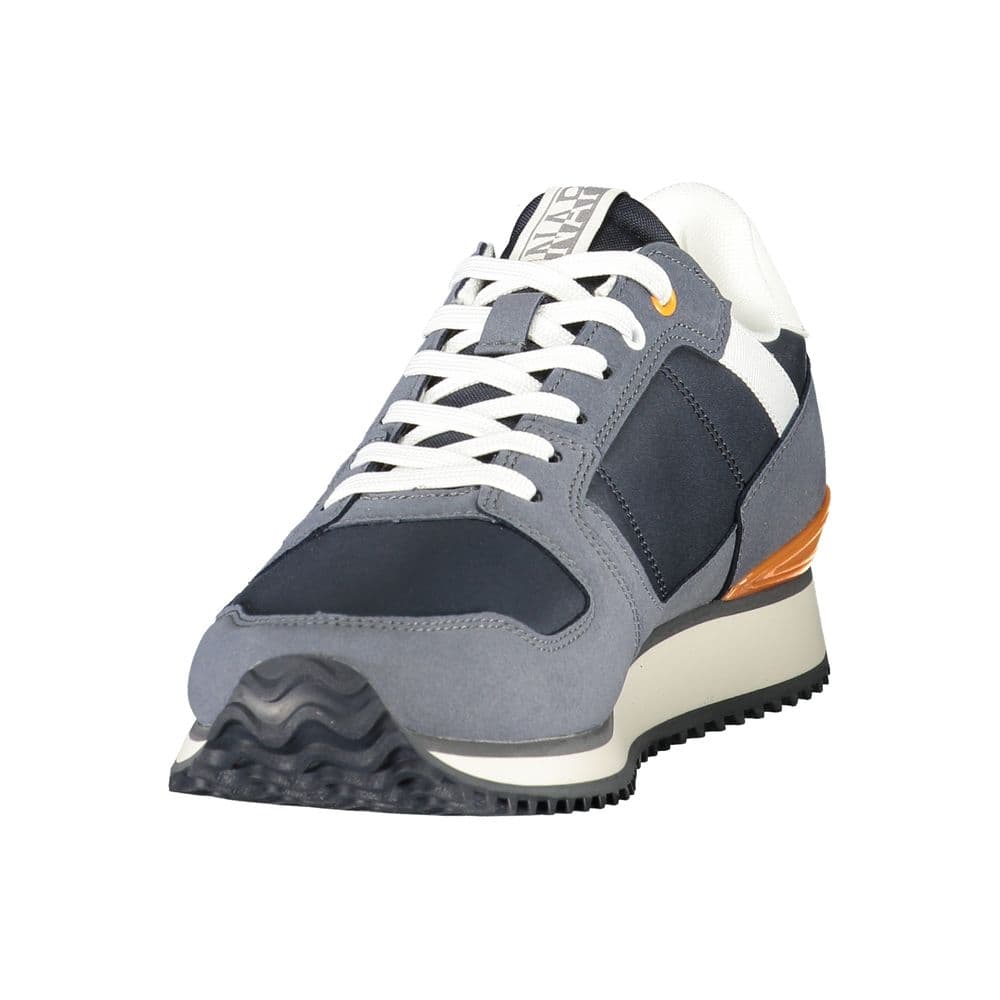Napapijri Blue Polyester Men's Sneaker - 3