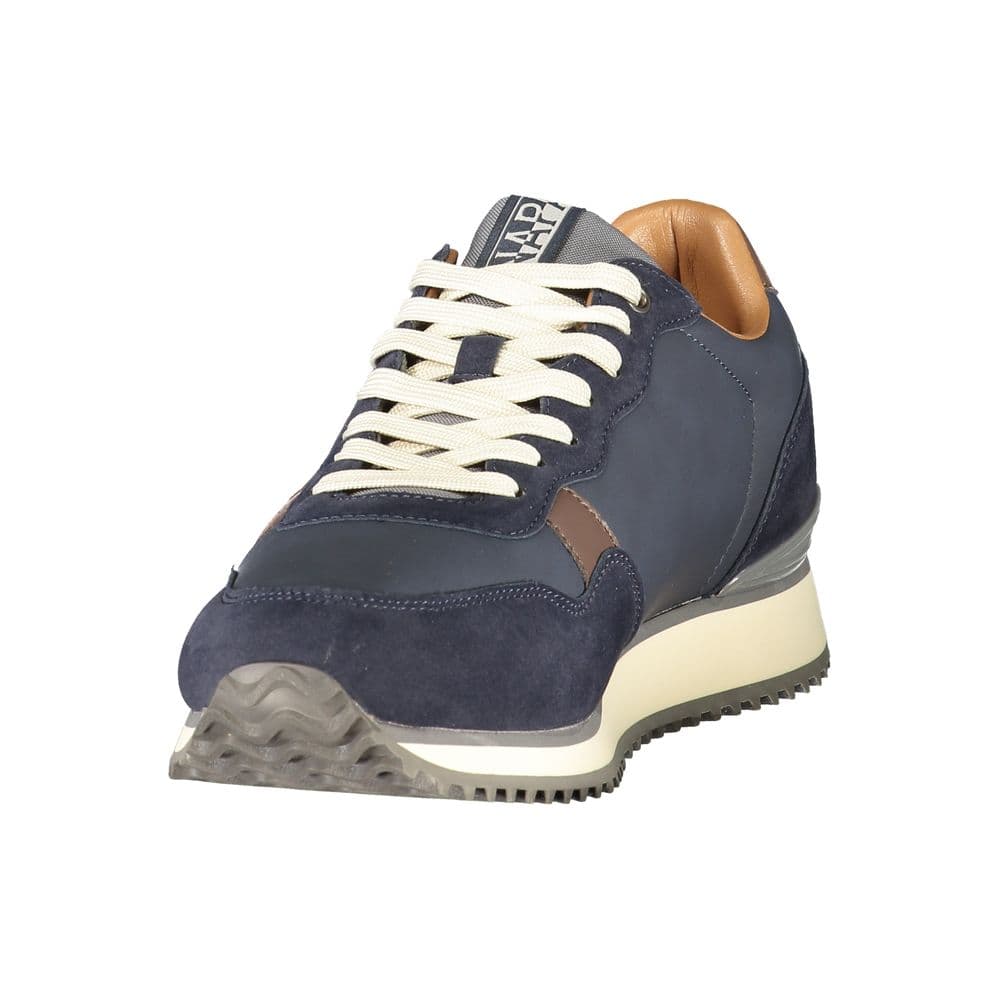 Napapijri Blue Polyester Men's Sneaker - 3
