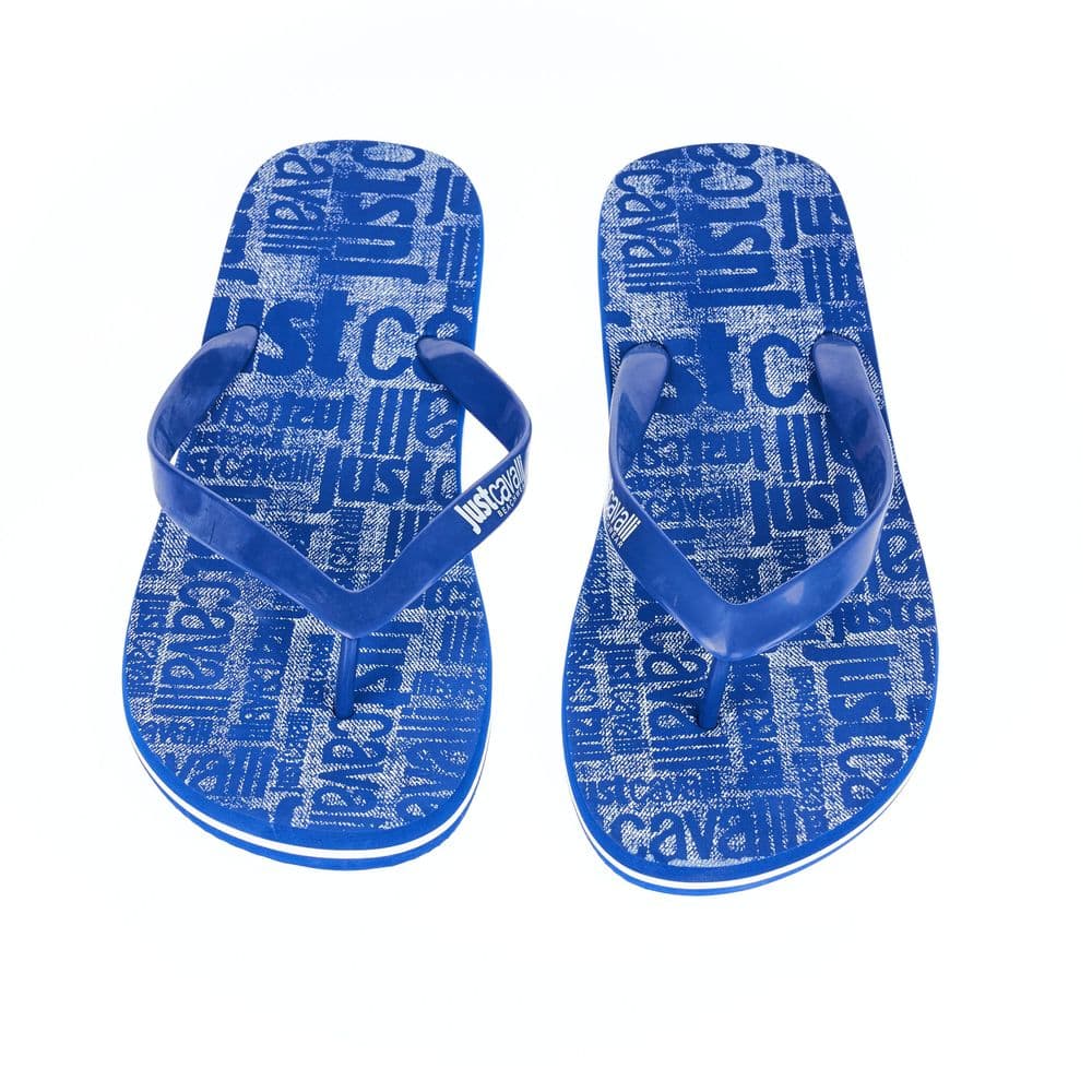 Just Cavalli Light Blue EVA Men Sandal - 2