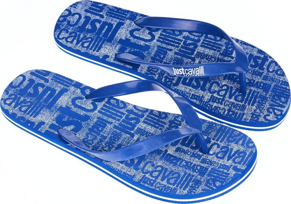 Just Cavalli Light Blue EVA Men Sandal - 3