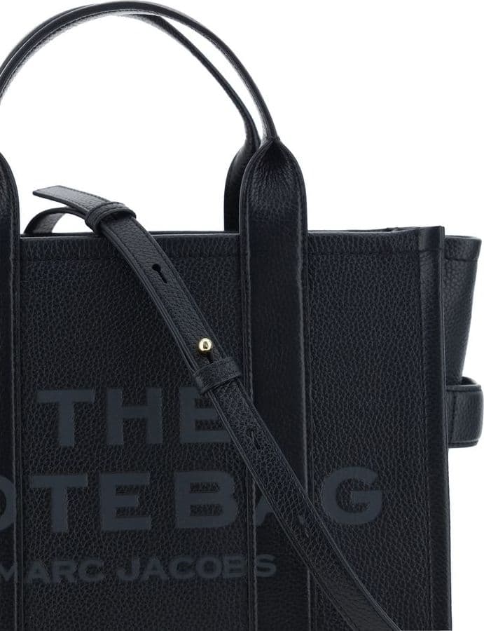 Marc Jacobs Black Calf Leather Bos Taurus Handbag - 4