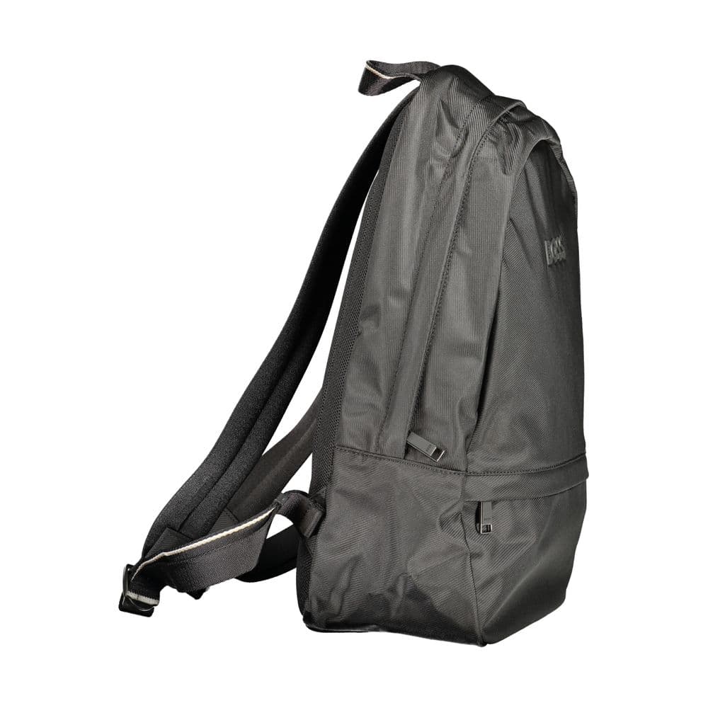 Hugo Boss Black Polyester Men's Backpack - 3