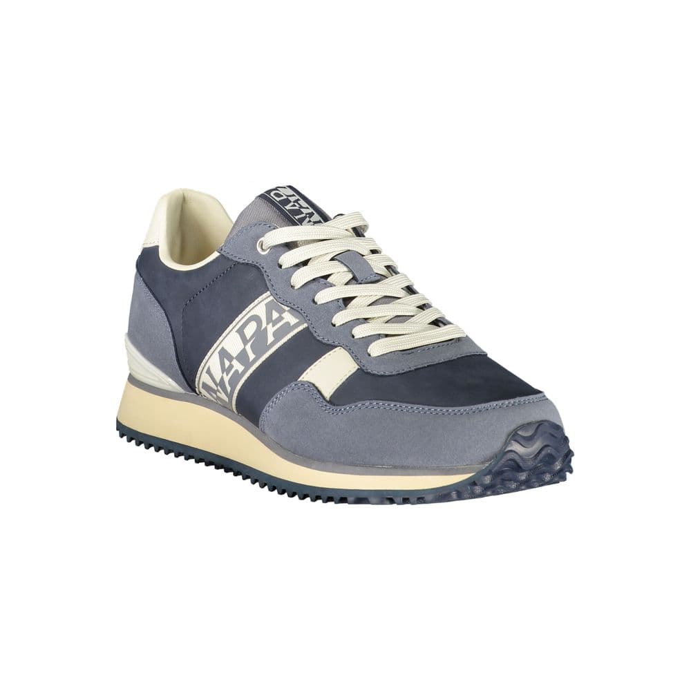 Napapijri Blue Polyurethane Men's Sneaker - 2