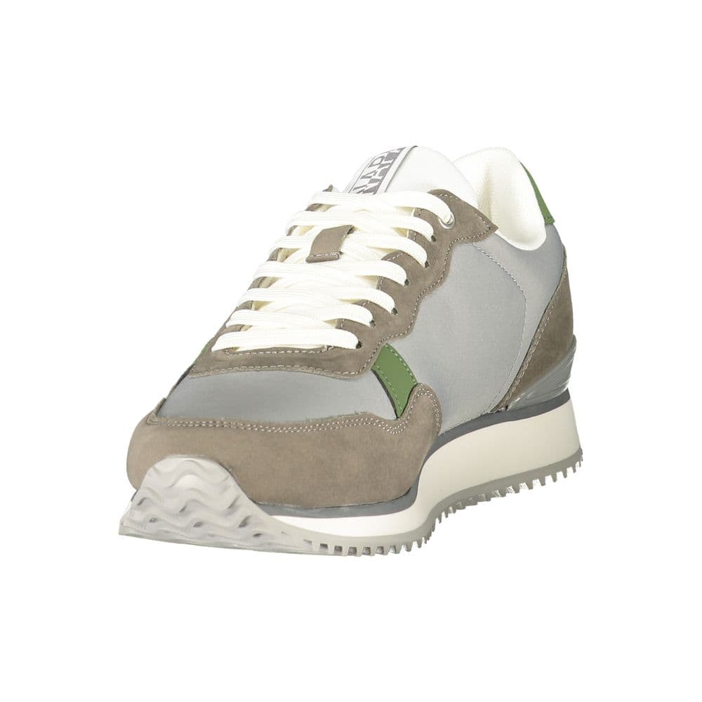Napapijri Gray Polyester Men's Sneaker - 3