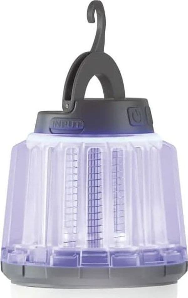 JATA 2-IN-1 INSECT KILLER LAMP GREY MOST3546