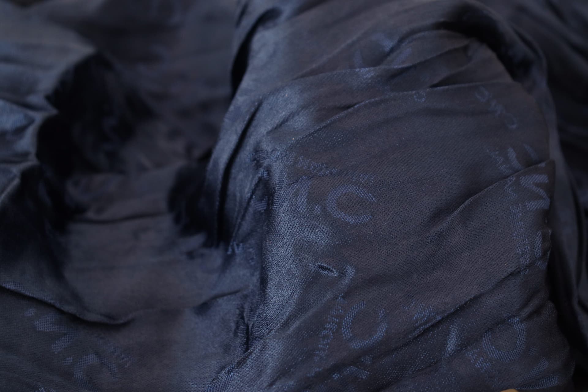 Costume National Blue Silk Shawl Foulard Fringes Scarf - 5