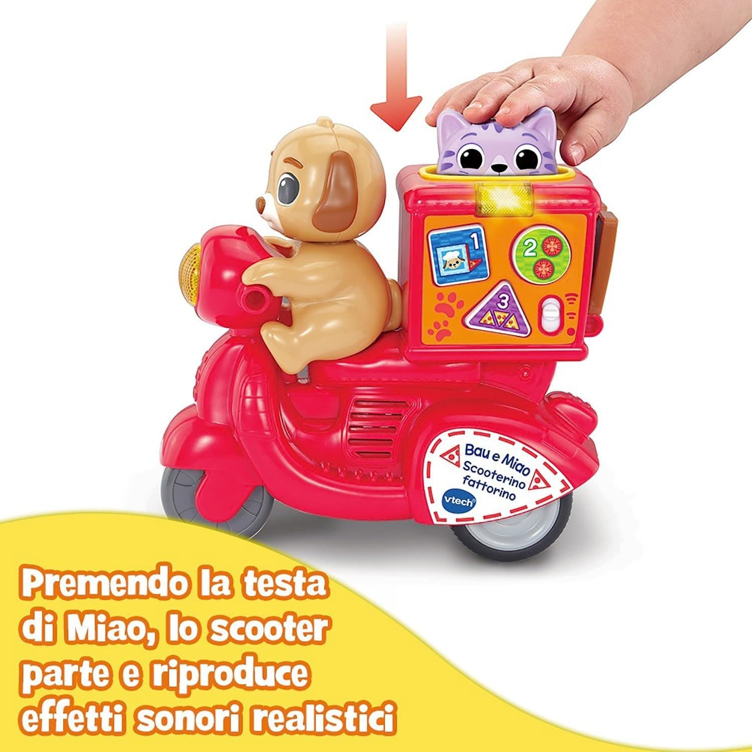 VTech - Bau e Miao Scooterino Fattorino - 2