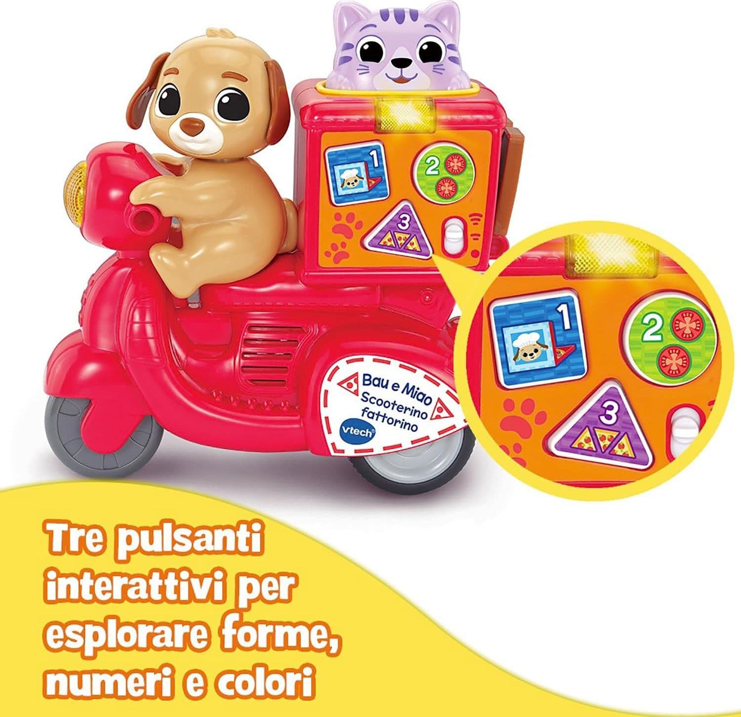 VTech - Bau e Miao Scooterino Fattorino - 3