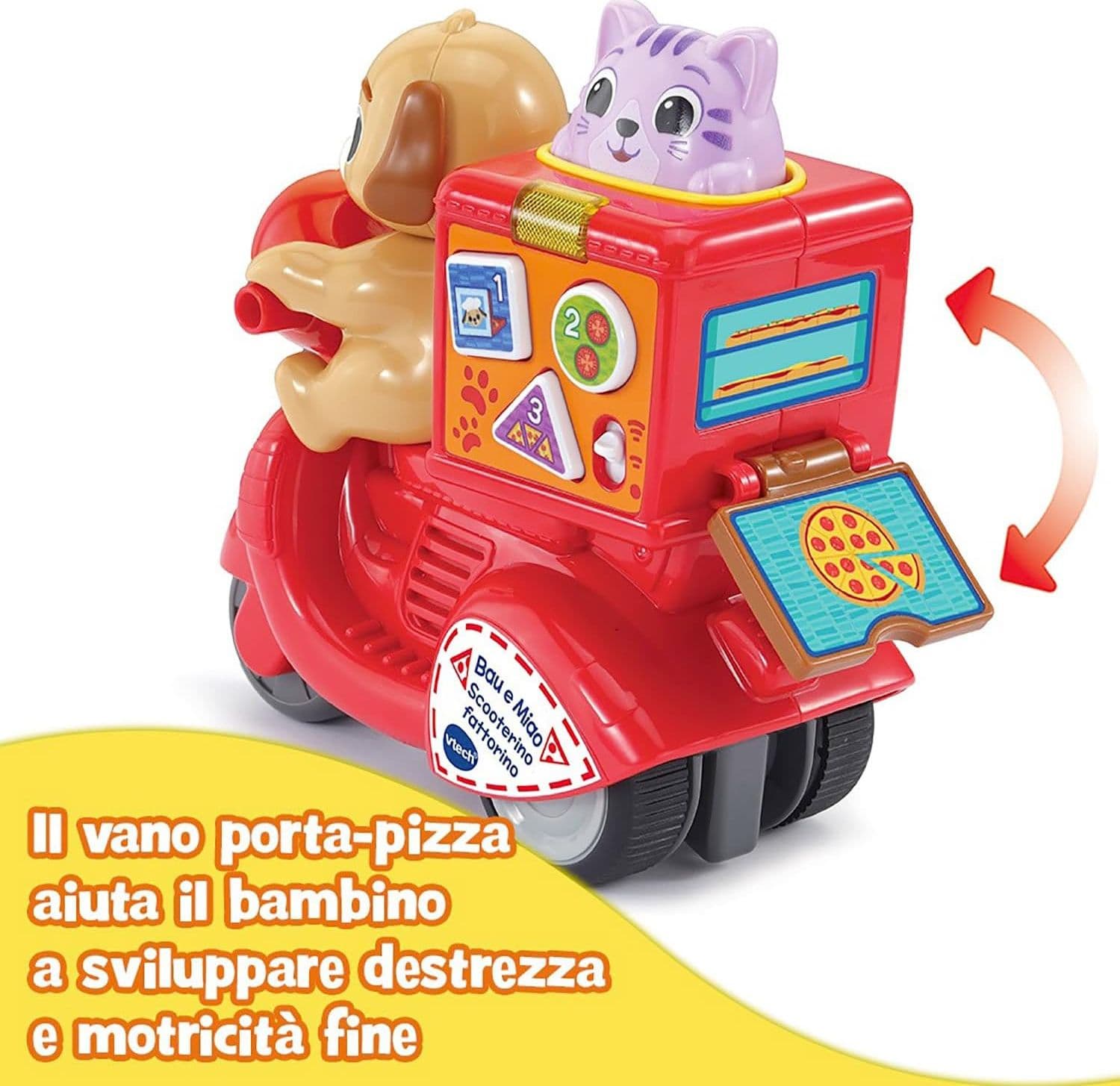 VTech - Bau e Miao Scooterino Fattorino - 4