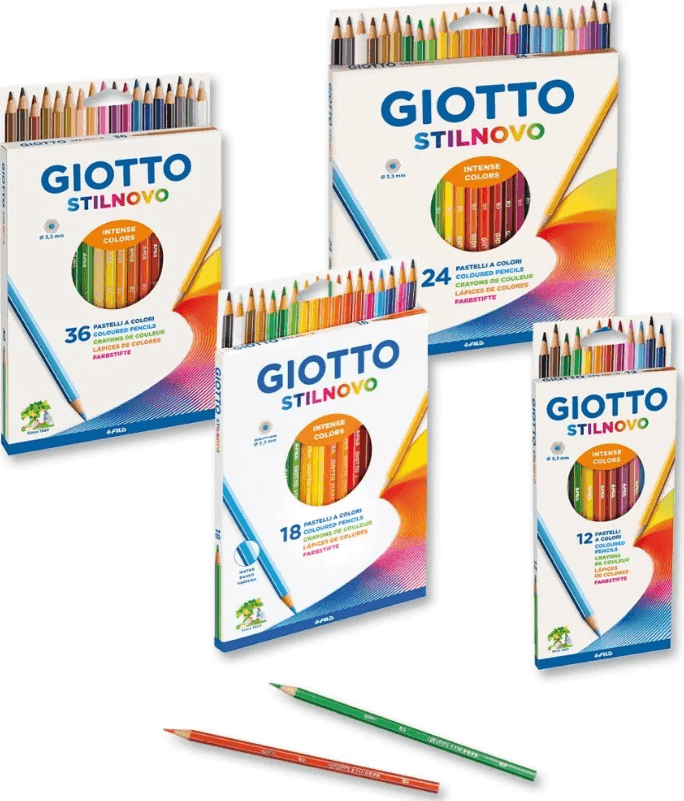 Giotto - Pastelli colorati  Stilnovo 36 colori - 2