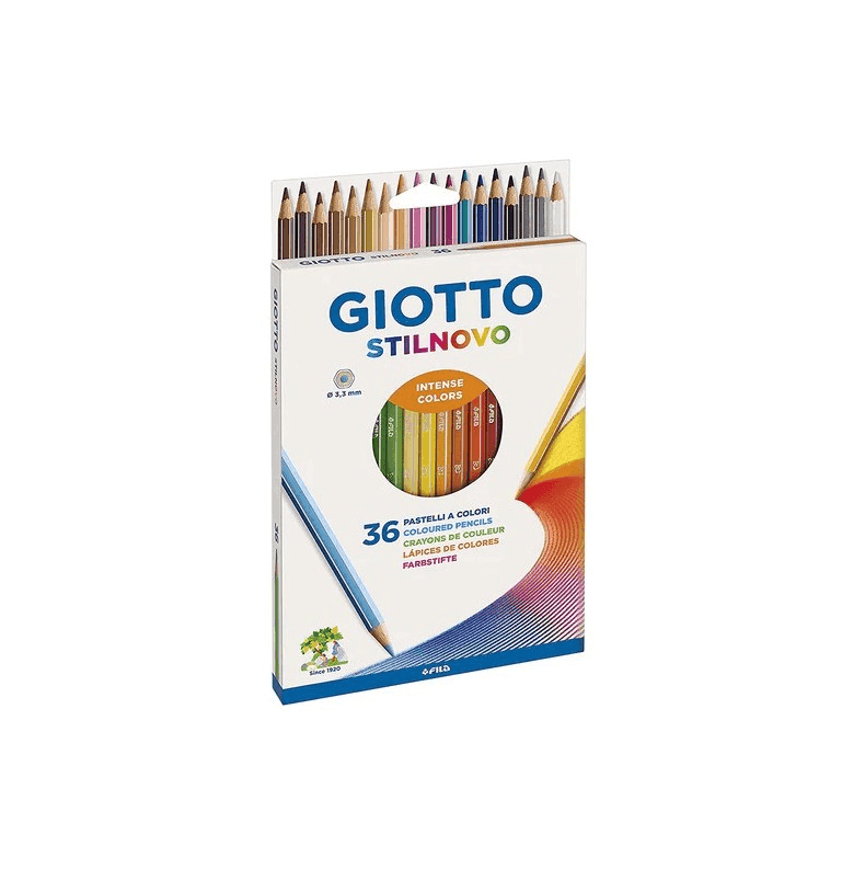 Giotto - Pastelli colorati  Stilnovo 36 colori - 3