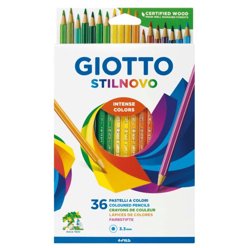 Giotto - Pastelli colorati  Stilnovo 36 colori - 4