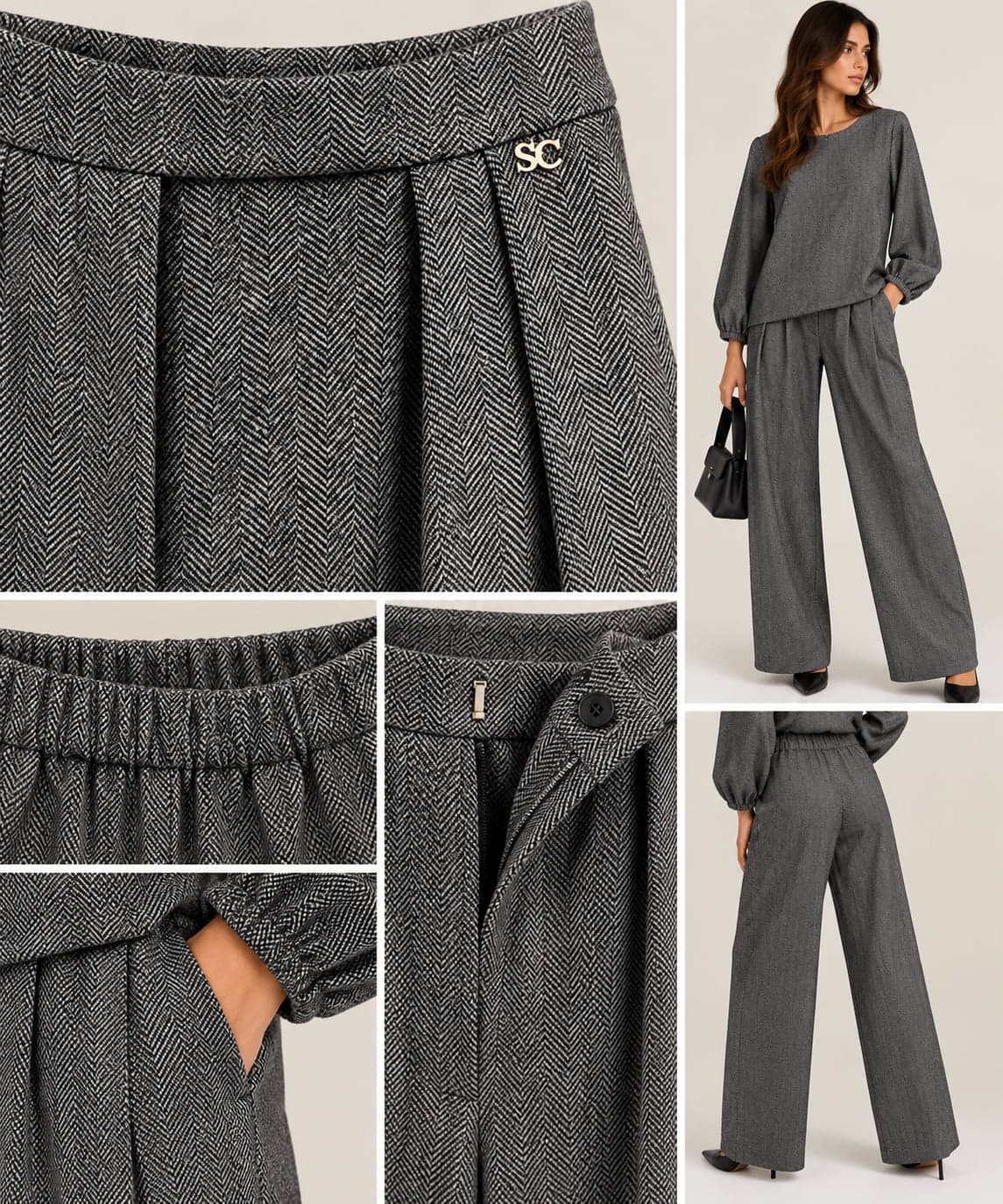 PANTALONE 28038 FALCO 1 RESCA AMMAGLIATA - 3