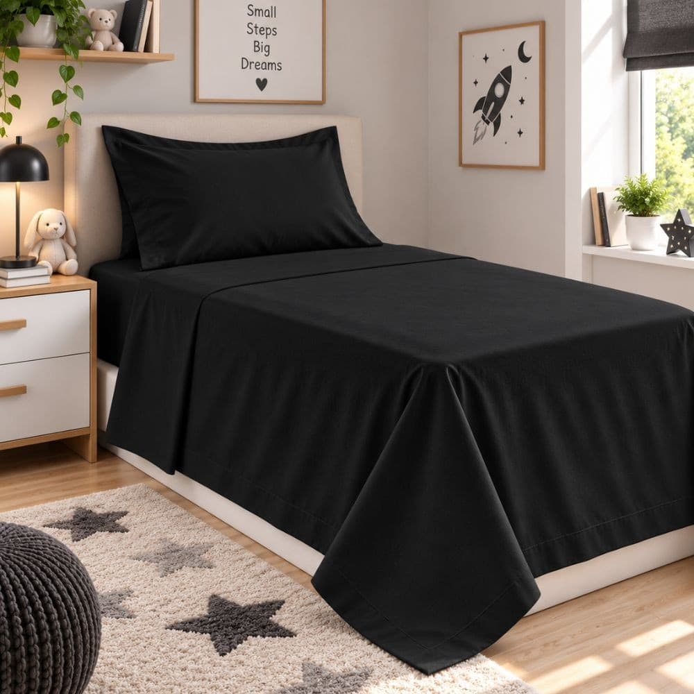 Lenzuola Letto Singolo Cotone Botticelli Home Solid Color - 61